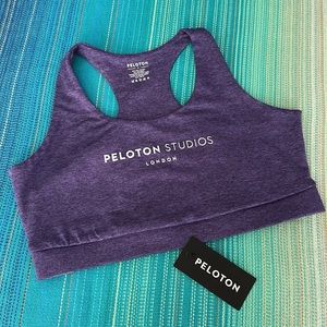 Peloton Studios London Heathered Open Back Bra PSL